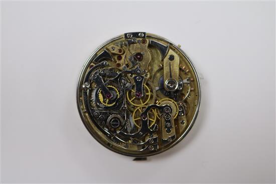 Six assorted pocket watch movements including Frodsham, Thomas Russell & Son, F. Hatton & Jules Jurgensen